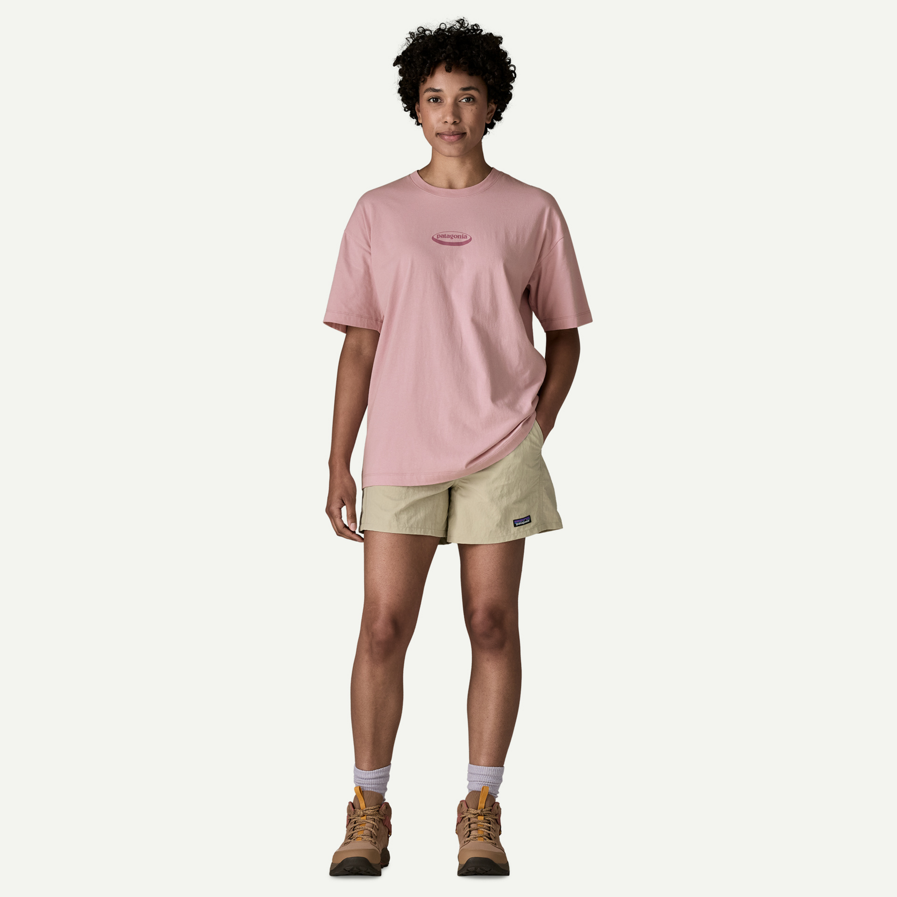 Women's '95 Oval Logo Oversized T-Shirt - Image 4