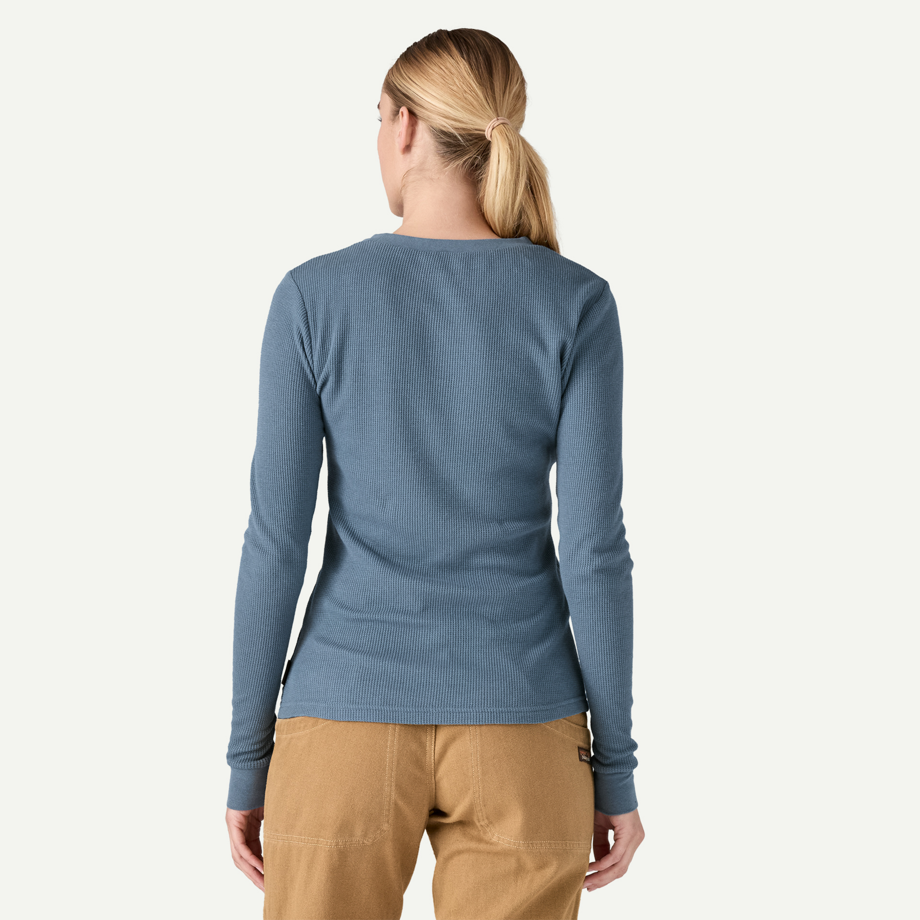 Women's Work Waffle Crewneck - Image 3