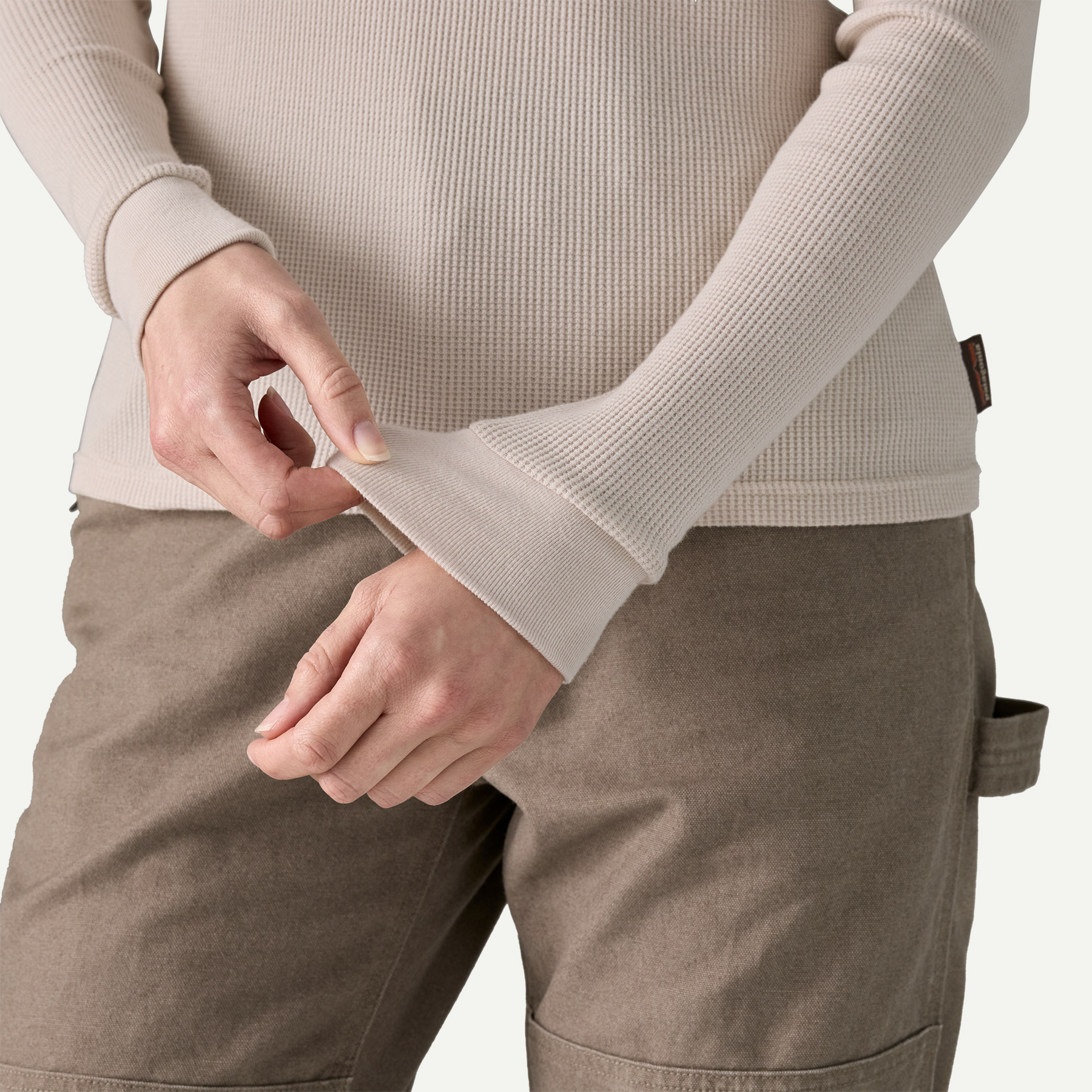 Women's Work Waffle Crewneck - Image 4